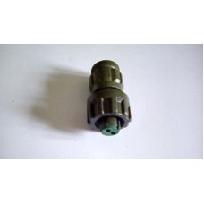 MILITARY ELECTRICAL CONNECTION FREE STRAIGHT  2 PIN FEMALE